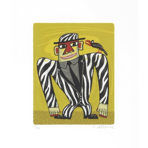 1111 - Norman Clive Catherine (South African 1949 - ) ANIMAL INSTINCT, six in the lot