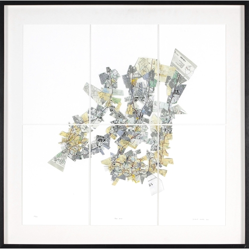 580 - Gerhard Marx (South African 1976 - ) FOOT MAP