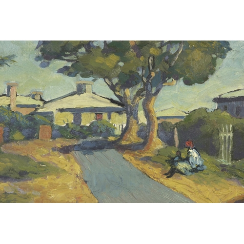 1061 - George Milwa Mnyaluza Pemba (South African 1912 - 2001) STREET SCENE