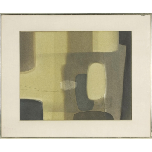 524 - Jan (Johannes Wilhelmus) Dingemans (South African 1921 - 2001) ABSTRACT COMPOSITION