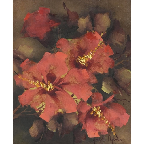 470 - Jeanette Dykman (South African 1938 - ) HIBISCUS