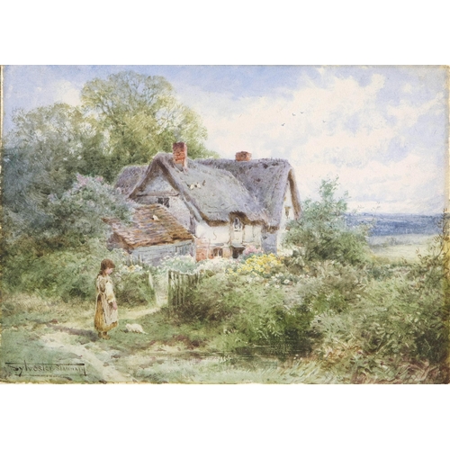 385 - Attributed to Henry John Sylvester Stannard (British 1870 - 1951) THE COTTAGE