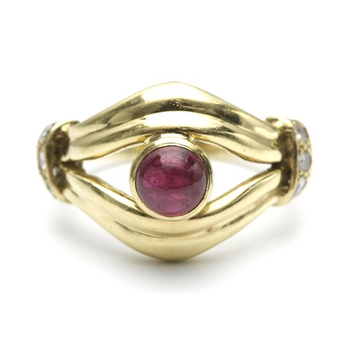 1431 - A RUBY RING