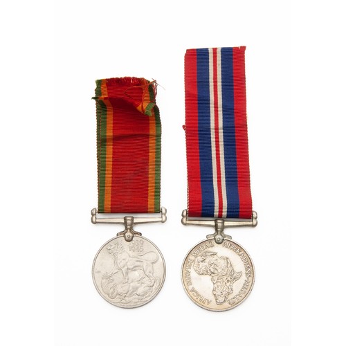 445 - TWO WORLD WAR II MEDALS