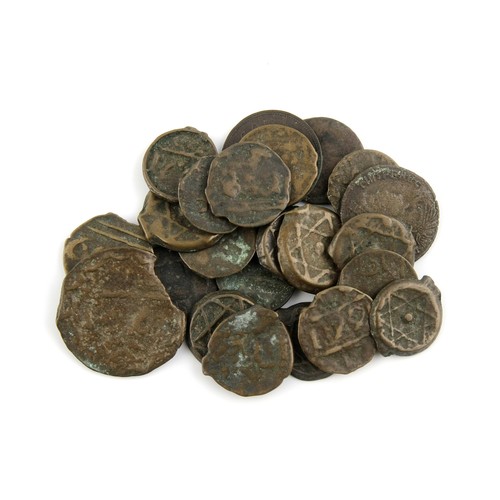 460 - A MISCELLANEOUS COLLECTION OF OLD ROMAN COINS