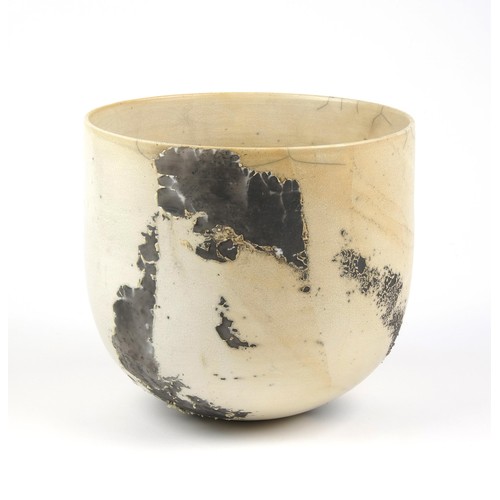 852 - AN ANTHONY SHAPIRO RAKU POT, 2008