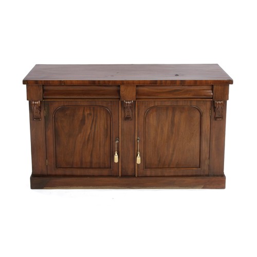 1158 - A VICTORIAN MAHOGHANY CHIFFONIER