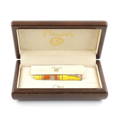 384 - AN OMAS AFRICA MANDELA 80TH BIRTHDAY FOUNTAIN PEN