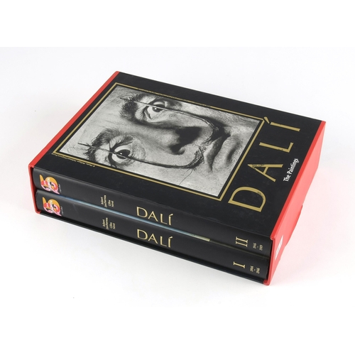 4 - SALVADOR DALI, 1904-1989. THE PAINTINGS (2 volumes. Vol. I: 1904-1946. Vol. II: 1946-1989) by Robert... 