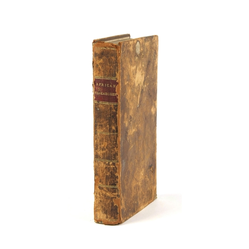 34 - TRAVELS AND RESEARCHES IN CAFFRARIA (FIRST EDITION, 1834) by Stephen Kay