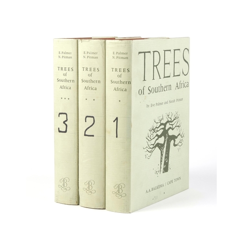 76 - TREES OF SOUTHERN AFRICA (INSCRIBED BY EVE PALMER, 3 VOLS.) by Eve Palmer & Norah Pitman