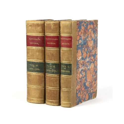 98 - BASUTOLAND RECORDS, 1833-1868 (3 VOLS) by George M. Theal