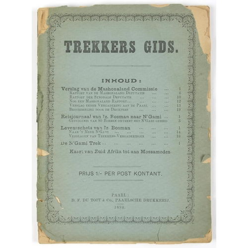 103 - TREKKERS GIDS (PUBLISHED 1894) 