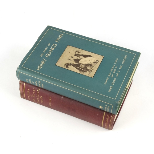 109 - THE DIARY OF HENRY FRANCIS FYNN (LIMITED EDITION) AND A HISTORY OF THE ZULU REBELLION 1906 by J... 