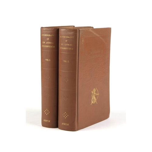 118 - THE AUTOBIOGRAPHY OF THE LATE SIR ANDRIES STOCKENSTROM (LIMITED EDITION FACSIMILE REPRINT, 2 VOLS.) ... 