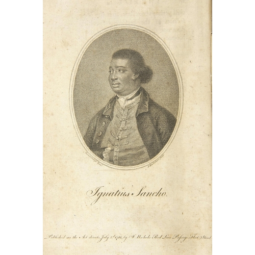 120 - LETTERS OF THE LATE IGNATIUS SANCHO, AN AFRICAN (FIRST EDITION, 1873, 2 VOLS.) by Ignatius Sancho