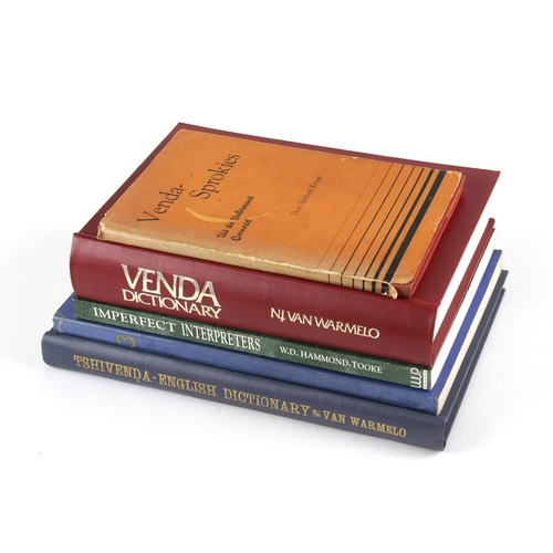 126 - LOT OF 5 BOOKS ON VENDA HISTORY AND THE VENDA LANGUAGE 