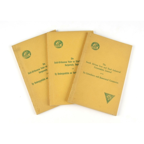 129 - LOT OF 3 ISCOR/YSKOR BOOKLETS