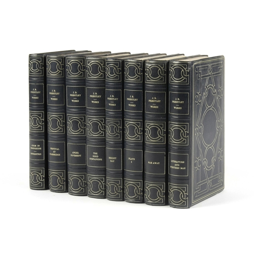 19 - THE COLLECTED WORKS OF J.B. PRIESTLEY (Incomplete set, 8 volumes)