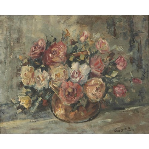 471 - Pierre de Villiers (South African 1921 - 2007) VASE OF FLOWERS