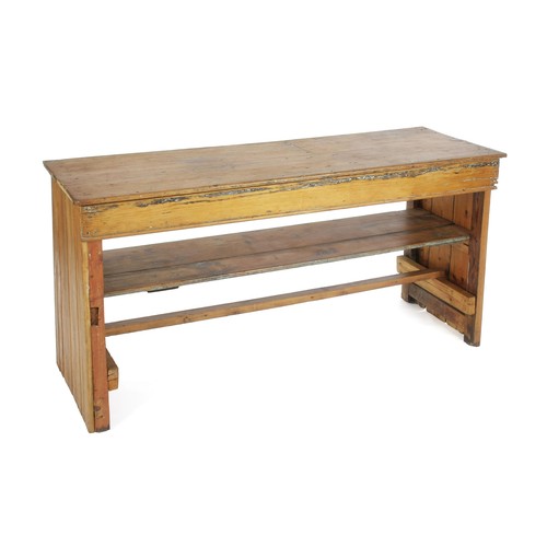 341 - A PINE SIDE TABLE