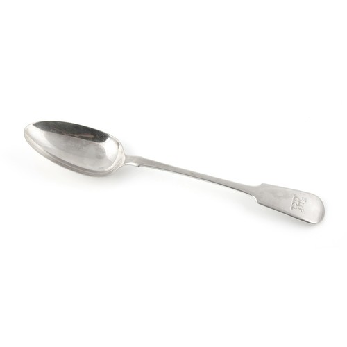 300 - A FIDDLE PATTERN SILVER SPOON