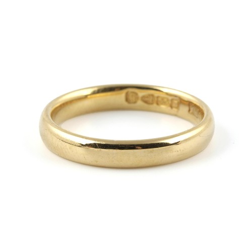 1404 - GOLD WEDDING BANDS, HERS