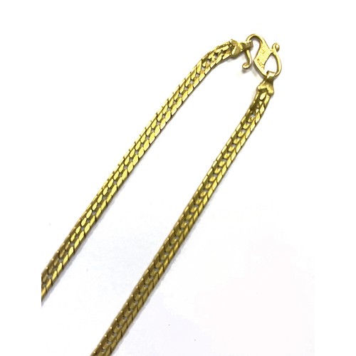 1375 - A GOLD HERRINGBONE CHAIN