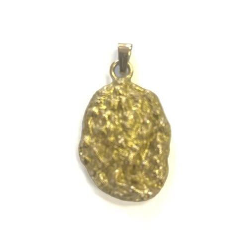 1390 - A GOLD PENDANT