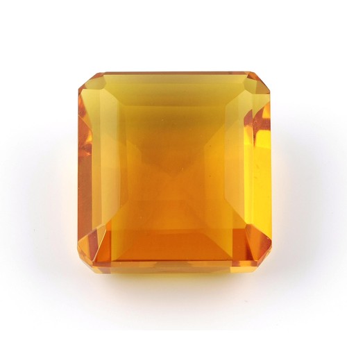 1363 - A CERTIFIED CITRINE, 102.35 CARATS