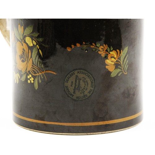 611 - A HAND PAINTED TANKARD