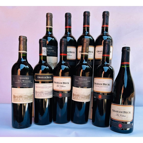 144 - Graham Beck Vintage Collection, 10 Bottles, Provenance: Restaurant Mosaic Wine Cellar Collection