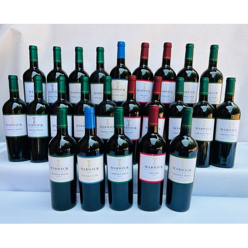 155 - Warwick Collection, 24 Bottles, Provenance: Restaurant Mosaic Wine Cellar Collection