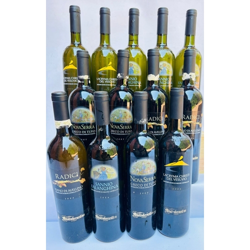 157 - Mastroberardino Collection, 13 Bottles, Provenance: Restaurant Mosaic Wine Cellar Collection