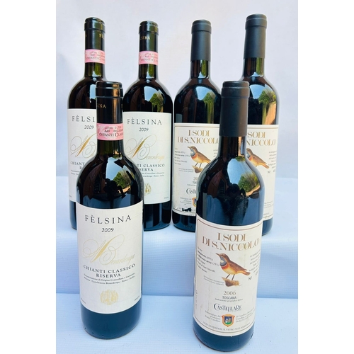 168 - Taste Tuscany, 6 Bottles, Provenance: Restaurant Mosaic Wine Cellar Collection