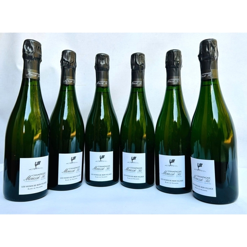 180 - 6 x NV Champagne Moussé Fils Les Vignes de Mon Village Blanc de Meuniers (750ml), Provenance: Restau... 