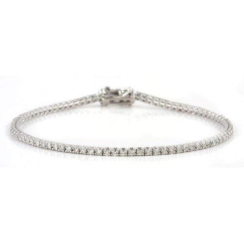 139 - A DIAMOND TENNIS BRACELET 2,01 CARATS