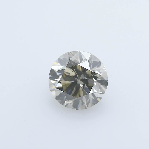 175 - AN UNSET DIAMOND, 0.31 CARATS