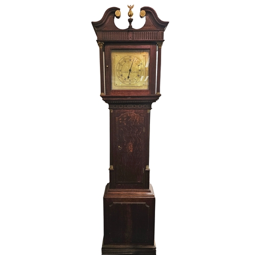 287 - A GRANDFATHER CLOCK