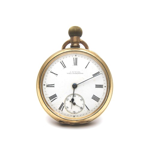 474 - A GOLD POCKET WATCH, LONDON