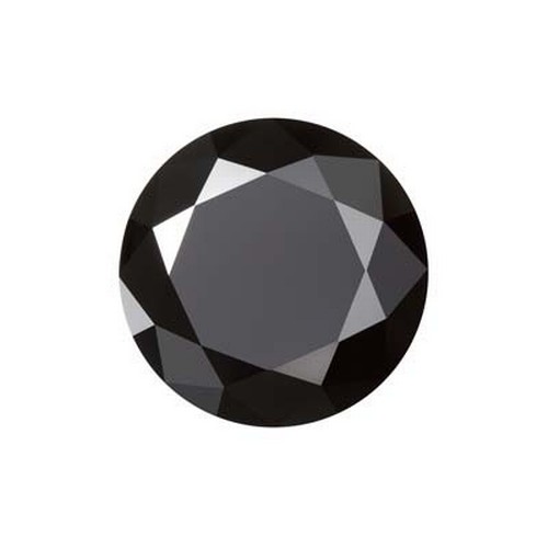 496 - A CERTIFIED BLACK DIAMOND, 16.425 CARATS