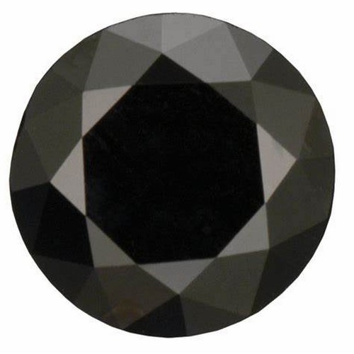 494 - A CERTIFIED BLACK DIAMOND, 3.250 CARATS