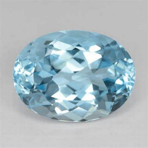 518 - AN UNSET TOPAZ, 3.02 CARATS