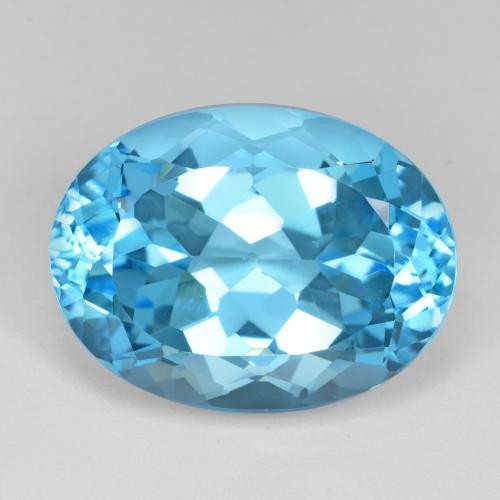 505 - AN UNSET AQUAMARINE, 4.31 CARATS