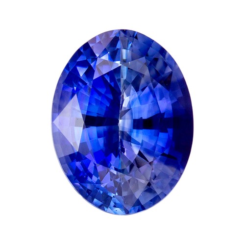 515 - AN UNSET TANZANITE, 1.18CARATS