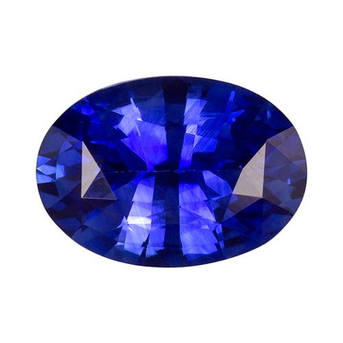 514 - AN UNSET TANZANITE, 0.64 CARATS