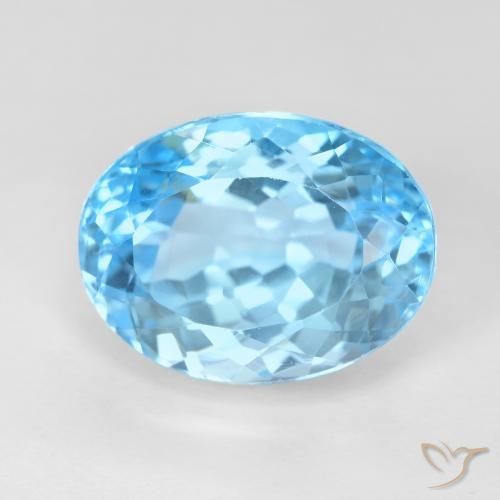 503 - AN UNSET AQUAMARINE, 2.80 CARATS