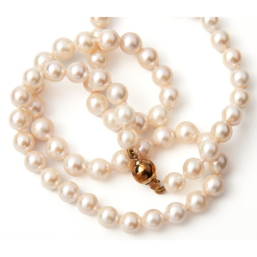 459 - A STRAND OF PEARLS