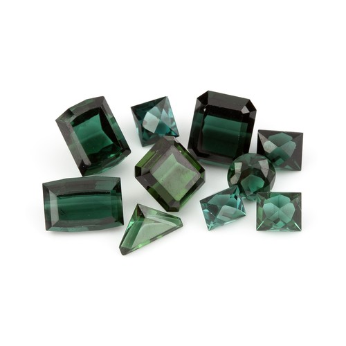 510 - A MELEE OF TOURMALINES, 9.50 CARATS