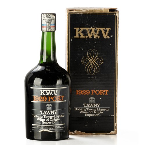 1 - 1929 KWV Tawny Port1 x bottle - 750ml